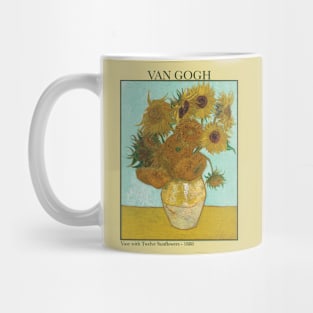Vase with Twelve Sunflowers Mug